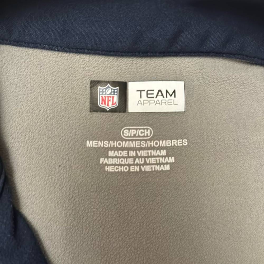 Men’s NFL Patriots quarter zip